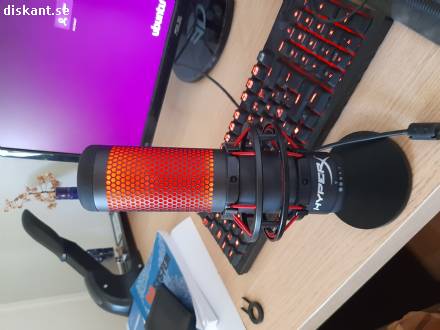 HyperX-Quadcast, 200 kr