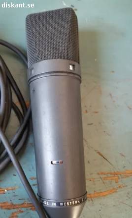 Vintage neumann u 87 mikrofon frn 1968