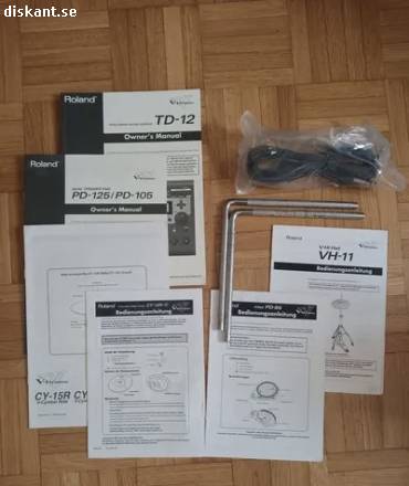 Roland V-trumset med TD-12 ljudmodul