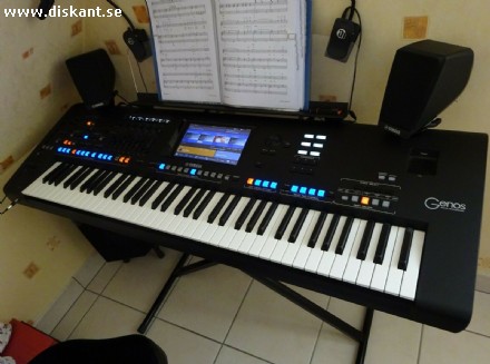 Yamaha GENOS Arrangör / 76 toner + SONO