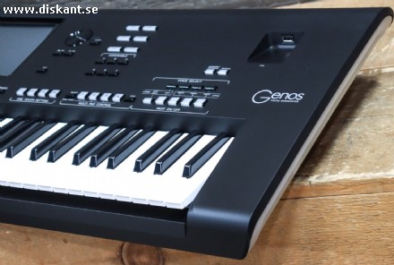 Yamaha Genos 76-Key - digitalt klaviatur