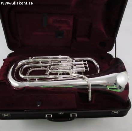 Besson BE967-2-0 'Sovereign' euphonium i silverplå