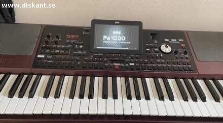 Korg Pa-1000 61 Key Professional Arranger Keyboard
