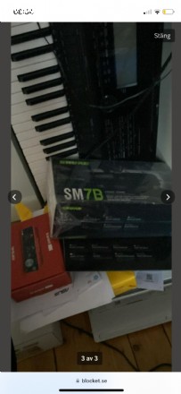 Shure SM7b mikrofon