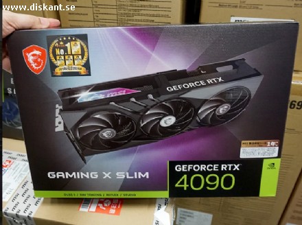 Grafikkort, RTX 4090, RTX 4080, RTX 4070