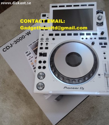 Pioneer CDJ-3000 Multi-Player / Pioneer DJM-A9 DJ 