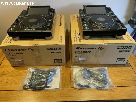 Pioneer CDJ-2000NXS2, DJM-900NXS2,Pioneer CDJ-3000