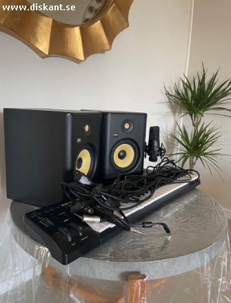 KRK ROKIT RP7 G4 MONITORS/ HÖGTALARE/SPEAKERS , (P