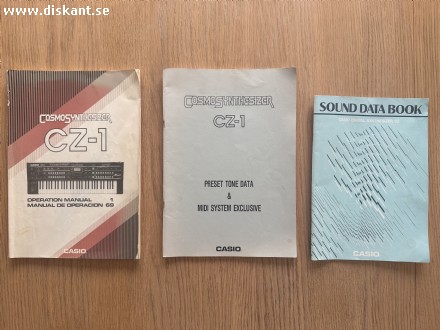 Casio CZ-1, en ägare. Knappt använd.