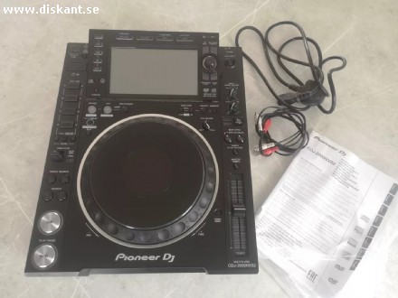 2x Pioneer Cdj 2000 Nxs2 med 1x Djm 900 Nxs2
