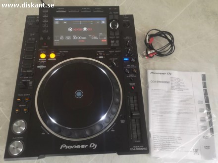 2x Pioneer Cdj 2000 Nxs2 med 1x Djm 900 Nxs2