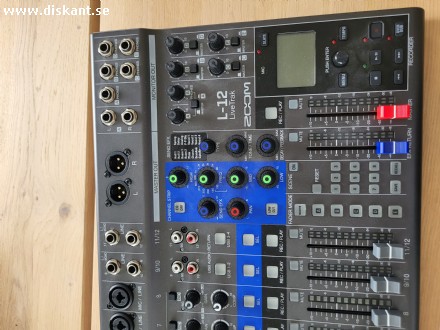 LiveTrak L-12 Mixerbord/Inspelning