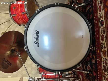 Ludwig Classic Maple - Shell Set - Mod Orange Fini